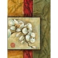 thumbnail image 2 of Harper, Ethan 25x32 White Modern Wood Framed Museum Art Print Titled - Asian Orchids II, 2 of 4