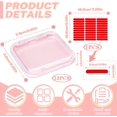 thumbnail image 2 of 12 Pcs Press On Nail Packaging Boxes Acrylic Press On Nail Storage Box with 30 Pcs Adhesive Double Sided Tape for Press on Nail Business Nail Art Nail Salon (Colorful), 2 of 7