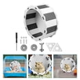 thumbnail image 3 of Roue d'Exercice pour Hamster Roue de Course pour Rat Jouet d'Exercice Cage Accessoire, 3 of 7