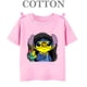 thumbnail image 2 of Camiseta de algodón con estampado de Anime Kawaii Stitch para niños, camisetas de verano para niños, camisetas casuales de manga corta con múltiples dibujos animados para niñas, 2 of 5