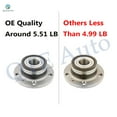 thumbnail image 6 of Pair of 2 Rear Wheel Hub Bearing Assembly For 2009-2017 Volkswagen CC, 6 of 6