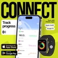 thumbnail image 5 of Báscula inteligente profesional de 25 métricas para peso corporal con IMC, grasa corporal, masa muscular, báscula digital de composición de peso y porcentaje de grasa corporal, Bluetooth, compatible c, 5 of 5