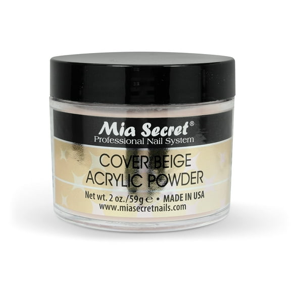Polvo acrílico Mia Secret Cover Beige 60 ml (paquete de 1)