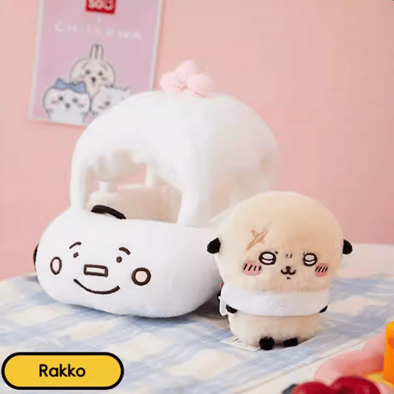 ちいかわ トコトコトコ ラッコのドライブぬいぐるみセット