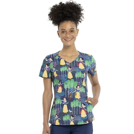 

Tooniforms Scrubs Top For Women V-Neck TF732