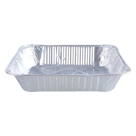 Pack of 10 Large Aluminium Foils Tray Disposables Bakings Pans Convenient Storage Box for Takeaway Container