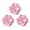 Pink, variant on Cat Taba Squishy Paw, Mini Silicone Cat Paw Squishy Toys for Stress Relief Ultra-Soft Quick Recovery (3 Pack) Blue
