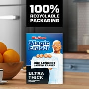 Mr. Clean Magic Eraser Sponge, All Purpose Cleaner, Long Lasting Cleaning Scrubber, Ultra Thick, 5`ct