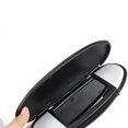 thumbnail image 3 of Parasol De Espejo De Maquillaje Frontal De Coche Cubierta del espejo del parasol del coche para BMW Mini R55 R56 R60 2007-2014 (negro), 3 of 6