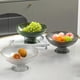 thumbnail image 4 of Yuarrent Frutero elegante para bocadillos y panes en la encimera Organizadores de utensilios de cocina Gris 25x12x11.5 cm, 4 of 6