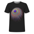 thumbnail image 5 of LSLJS T-shirt Homme Imprimé Abstrait 3D Manches Courtes Col Rond Mode Décontracté Quotidien Vacances T-shirt Haut Blouses, Chemises Athlétiques & T-Shirts Cadeaux pour Hommes, 5 of 5