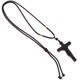 thumbnail image 4 of Artistic Wooden Cross Pendant Necklace For Christian Believers Convenient For Hotel Library 12.2X1.6X0.4In Durable Wood Pendant 1Pcs, 4 of 5