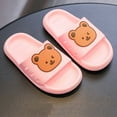 thumbnail image 5 of Cathalem Girls Cloud Slides Sandals Non-Slip, Water-Resistant Children's Sandals,Red 36, 5 of 5