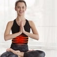 thumbnail image 2 of Therapy Waist Belt Portable Rechargeable Heated Back Brace Heated Waist Wrap, 2 of 10