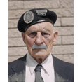 thumbnail image 3 of British Military Berets With Leather Sweatband, Adjustbale Army Black Wool Beret, 3 of 5