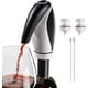 thumbnail image 1 of Black-Electric Wine Aerator Wine Pourer Rechargeable 3-in-1 Wine Decanter Dispenser Canner Penguin Shape Gifts for Wine Lovers, 1 of 5