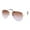 Pink, variant on grinderPUNCH Retro Classic Aviators Colorful Gradient Sunglasses