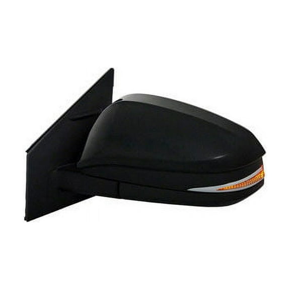 Left Driver Side Power Mirror - Paint to Match - with Heated Glass, Turn Signal, and Blind Spot Indicator - Compatible with 2015 - 2018 Toyota RAV4 (From 11/14/2015) 2016 2017