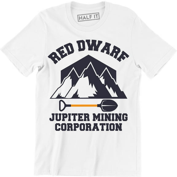 Jupiter Mining Corporation Funny Red Dwarf TV Corp Show Men's Tee Shirt