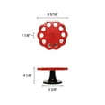 thumbnail image 1 of Thunder Group 10-Cavity Sushi Roll, Plastic, Red, 1 of 2