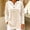Apricot, variant on Morttic Women's Long Sleeve Side Button Decor Loose Casual Blouse – Fall Winter Outfit for Weekend Trip & Daily Street Wear Light Gray,S