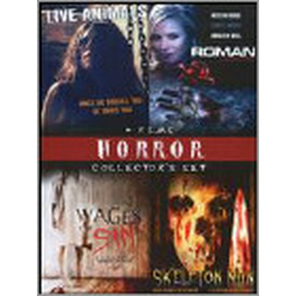 Pre-Owned Horror Collector's Set, Vol. 3 - Live Animals / Roman / Wages Of Sin / Skeleton Man