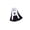 White, variant on Breathable Funny Pet Costume Nun Outfit, Lightweight Small Medium Cat Dog Apparel for Photos Parties Dress-Up