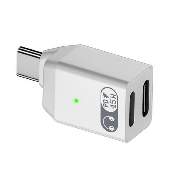 USB C to Type C Charging Adapter for Phone Laptop Data Syncing Adapters