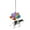 A, variant on Vikakiooze Home Decor Cute Cows Car Hanging Ornament with Colorful -Balloon Hanging Ornament Decors HOT