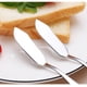 thumbnail image 2 of Cuchillo para mantequilla de acero inoxidable, esparcidor de mantequilla, productos para untar para el desayuno, queso y condimentos (4 piezas), 2 of 5