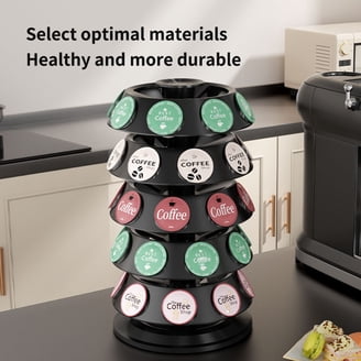 Mind Reader 35 Capacity Rotating Metal Carousel Coffee Pod Holder