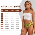 thumbnail image 4 of Fotbe Summer Pineapple Calzones Estampados para Mujer – Ropa Interior de Algodón, Cómoda, Suave y Elástica-Large, 4 of 6