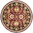 thumbnail image 4 of SAFAVIEH CL239B Classic Burgundy / Black, 4 of 5
