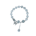 thumbnail image 2 of Butterfly Cat's Eye Bracelet for Women, Five-Pointed Star Gray Moonstone Stretch Bracelet, Positive Energy Healing Crystal Chakra Bracelet for Good Luck & Protection, Elastic Adjustable (1PC, 16.5cm), 2 of 7