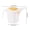 A, variant on LanSuare 1500ml Multipurpose Measuring Cup Graduated, Splashs Proof Mixing Cup, Baking Tool Egg Beater, Dishwasher Safe, Great for Kitchen and Living Room Baking