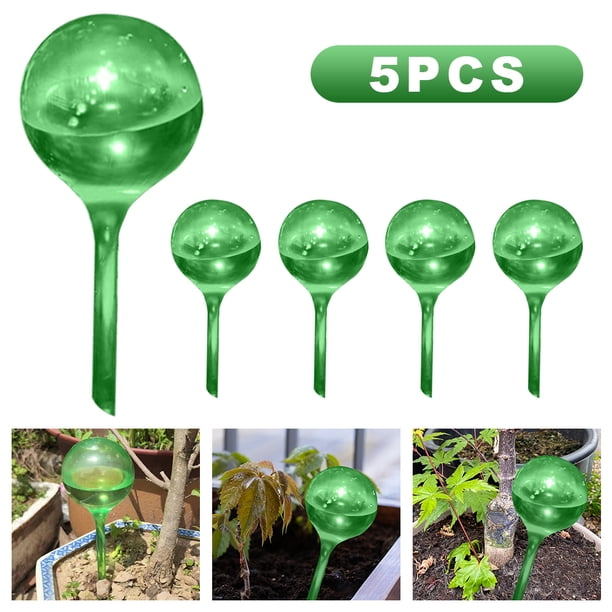 Riego Por Goteo Con Forma Transparente para Plantas PVC 5 Uds. Interior () Verde