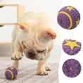 thumbnail image 1 of Jouet à Mâcher en Latex Durable pour Chiens Forme Ronde Interactive Jouet pour Animaux Activité Intérieure Extérieure avec Son Couineur, 1 of 5