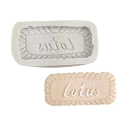 

Little Biscuits Chocolate Candy Sugar Craft Paste Mold Art Silicone Mold Household Candle Molds DIY Handmade Christmas