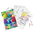 thumbnail image 4 of Crayola Trolls Band Together Giant Coloring Pages, 18 Pages, Coloring Supplies, Gifts for Kids, 4 of 7