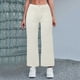 thumbnail image 5 of WILLBEST Pantalones Mujer Pantalones Vaqueros Acampanados Elásticos para Mujer, Cómodos Pantalones de Pierna Ancha, Casuales, de Mezclilla Lavada para La Moda de Primavera y Verano. 1043 Mediana, 5 of 5