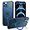 Navy Blue, variant on for iPhone 12 Pro Max Case, Phone Case for iPhone 12 Pro Max with Magnetic Invisible Stand [Magsafe Support] [Military Protection] Shockproof Phone Case for iPhone 12 Pro Max 6.7"-Clear