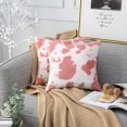 thumbnail image 4 of UBIUO Cows Print Throw Pillow Covers 18x18, 3pcs Throw Pillow Cases Cushion for Sofa Couch Car Living Room Decor, Comfortable Cozy Farmhouse Animal Pl, 4 of 4