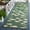 Dark Green/Ivory, variant on SAFAVIEH Courtyard Trena Fishes Indoor/Outdoor Area Rug, Aqua/Beige, 6'7" x 6'7" Square
