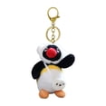 thumbnail image 7 of BAELLERT Cartoon Penguin Plush Keychain Toy Pendant Soft PP Cotton Filling Creative Key Ring Bag Charm Gift for Girls Boys Family Festivals, 7 of 7