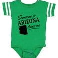 thumbnail image 3 of Inktastic Someone in Arizona Loves Me Boys or Girls Baby Bodysuit, 3 of 5