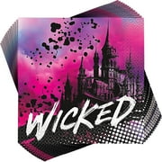 Unique Disney Descendants CORNET 3 "WICKED" Multicolor Luncheon Paper Napkins (Pack of 16) - Vibrant & Eco-Friendly Napkins, Perfect for Parties and Celebrations
