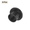 thumbnail image 3 of 8 Packs Flanged Sleeve Bearings Plastic Bushings 10.15mm Bore x 12.2mm OD x 12.15mm Length Black POM Bushings, 3 of 5