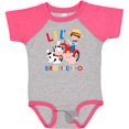 thumbnail image 3 of Inktastic Farmer Tractor Eieio Little Bro Boys Baby Bodysuit, 3 of 5
