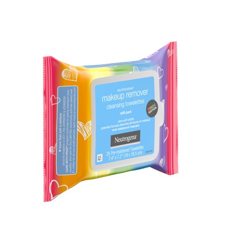 Neutrogena Makeup Remover Care with Pride Cleansing Towelettes, 25 ct.