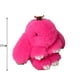 thumbnail image 3 of Fiudx Ofertas relámpago Disfraz de conejo, bonito colgante de conejo, llavero para coche, accesorios para bolso, colgante de bola de terciopelo de conejo suave, 3 of 4